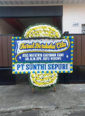 Papan Bunga Duka di Jabiren
