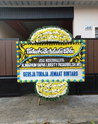 Papan Bunga Duka di Jabiren